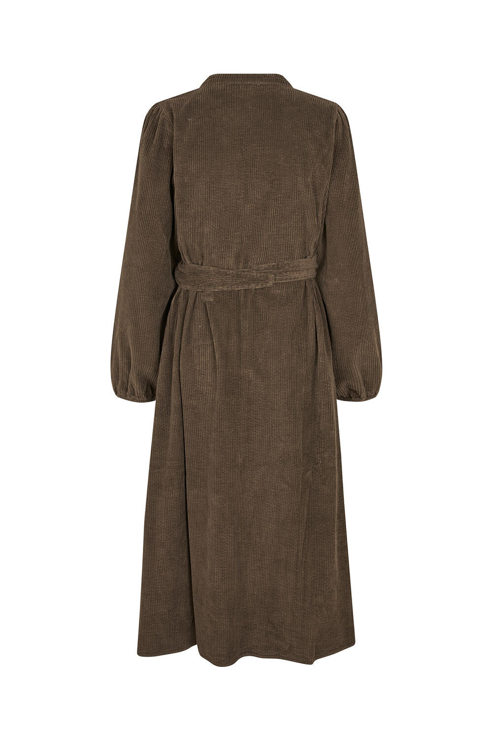 Paris midi kjole - Dark Mocca